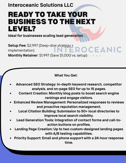 Growth Accelerator – Get Found Pro™ Business Profile Management (Up to 10+ Listings)